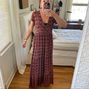 Natural Life floral maxi dress
